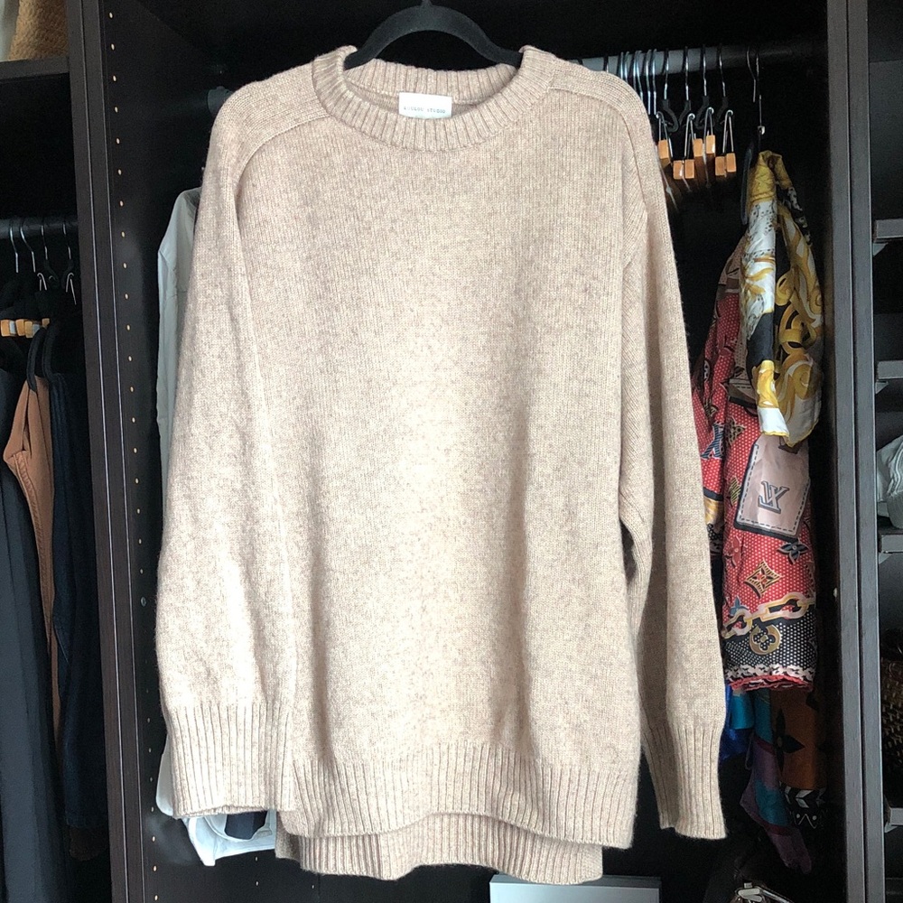 LouLou Studio “Safi” Sweater- Beige